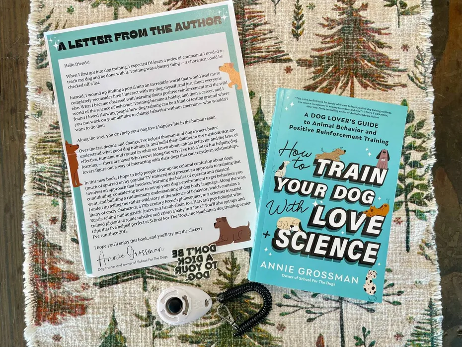 How to Train Your Dog with Love + Science Book Review - letter from the author