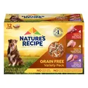 Nature’s Recipe Variety Pack Grain-Free Wet Dog Food
