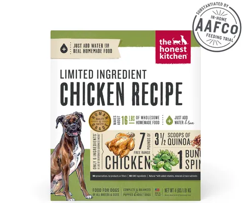 The Honest Kitchen Limited Ingredient Diet Chicken Recipe