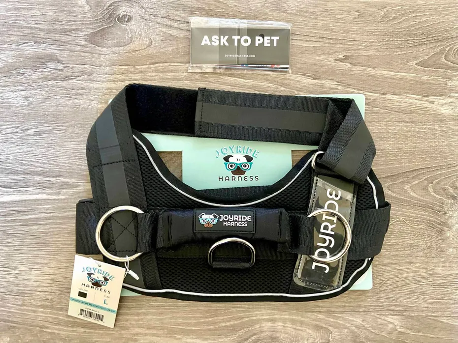Joyride Summer Mesh Harness Review - close up of product