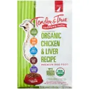 Tender & True Organic Grain-Free Chicken & Liver Recipe Dry Dog Food new