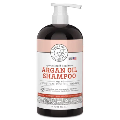 Paws & Pals Natural Argan Dog & Cat Shampoo