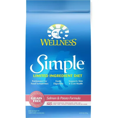 Wellness Natural Pet Food Wellness Simple Natural Grain Free Limited Ingredient Dry Dog Food
