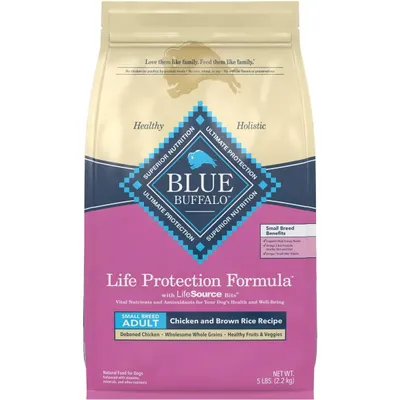 Blue Buffalo Life Protection Formula Small Breed Adult Chicken & Brown Rice Recipe Dry Dog Food