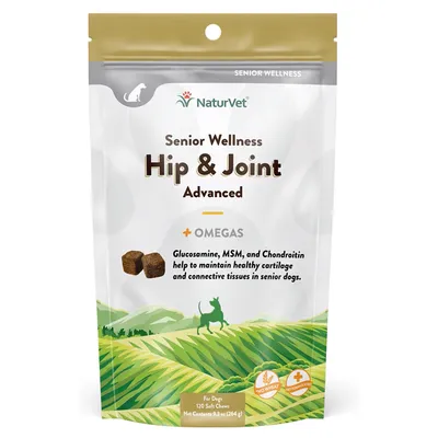NaturVet Senior Wellness Hip &amp; Joint Advanced