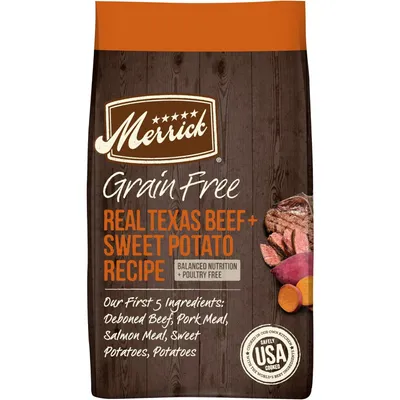 Merrick Premium Grain Free Dry Adult Dog Food 