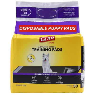 Glad Activated Carbon Puppy Pads