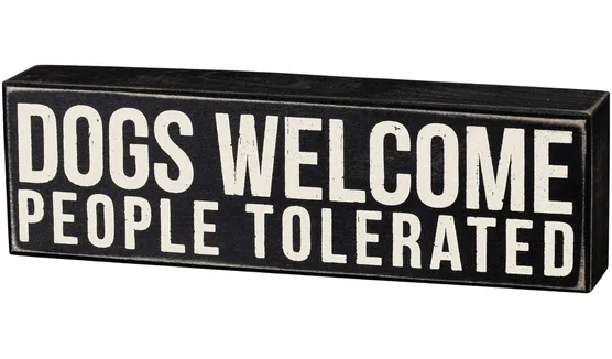 Rustic Dog Sign new