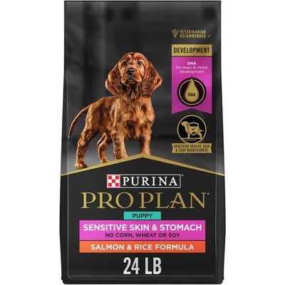 Purina Pro Plan Puppy Sensitive Skin &amp; Stomach Salmon &amp; Rice Dry Dog Food
