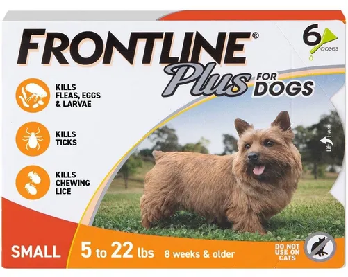 Frontline Plus Flea &amp; Tick Spot Treatment for Small Dogs