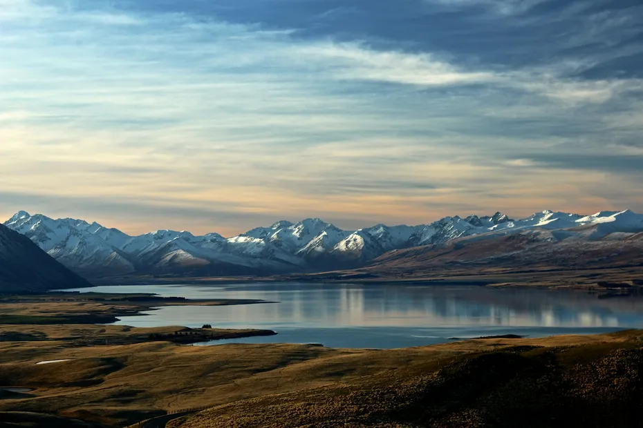 St. Andrew's, New Brunswick landscape photography of lake and mountain