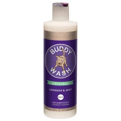 Buddy Wash Original Lavender &amp; Mint Dog Shampoo &amp; Conditioner