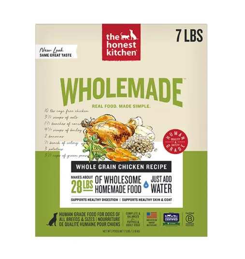 The Honest Kitchen Wholemade Whole Grain Adult Dehydrated Dog Food - Chicken