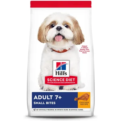 Hill’s Science Diet Adult 7+ Small Bites Dog Food