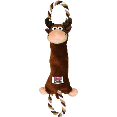 KONG Tuggerknots Moose Dog Toy 