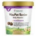 NaturVet VitaPet Senior Daily Vitamins Plus Glucosamine Dog Supplement