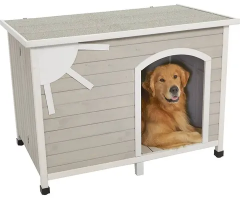 Midwest Eillo Folding Outdoor Wood Dog House
