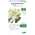 Interceptor Plus Prevention for Heartworm + 4 Other Worms for Dogs 8.1-25 lbs