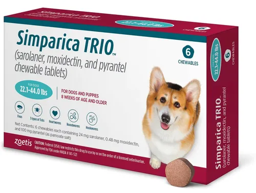 Simparica Trio Chewable Tablet for Dogs