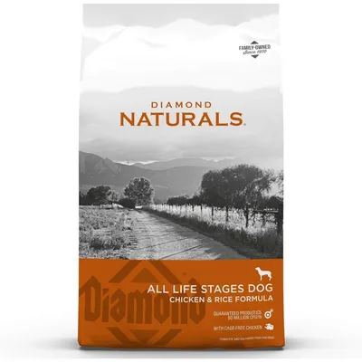 Diamond Naturals Chicken & Rice Formula All Life Stages Dry Dog Food