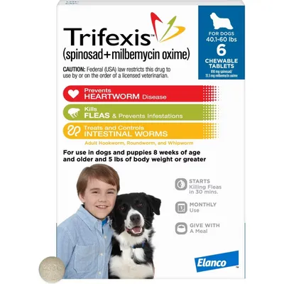 Trifexis Chewable Tablet for Dogs