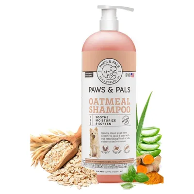 Paws &amp; Pals Oatmeal Shampoo for Dogs &amp; Cats
