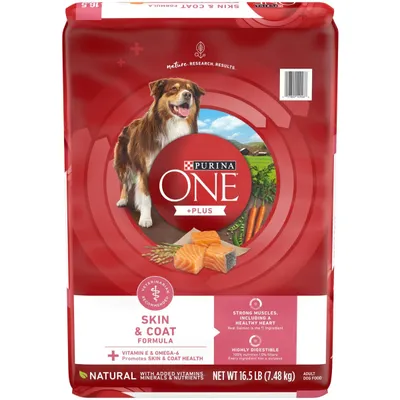 Purina ONE +Plus Adult Skin & Coat Formula Dry Dog Food
