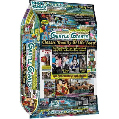Gentle Giants Natural Non-GMO Dog & Puppy Chicken Dry Dog Food New