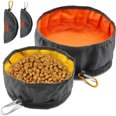 LumoLeaf Collapsible Dog Water Bowl new