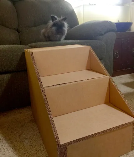Easy DIY Pet Stairs