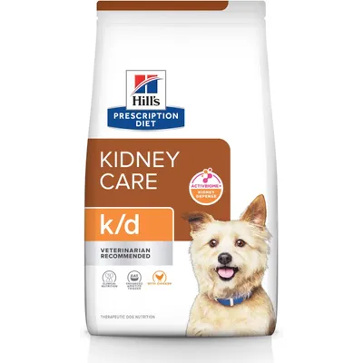 Hill_s Prescription Diet k_d Kidney Care with Chicken Dry Dog Food New