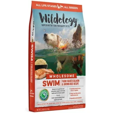 WILDOLOGY SWIM Farm-Raised Salmon &amp; Brown Rice