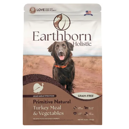 Earthborn Holistic Primitive Natural Turkey Meal & Vegetables Grain-Free Dry Dog Food 1
