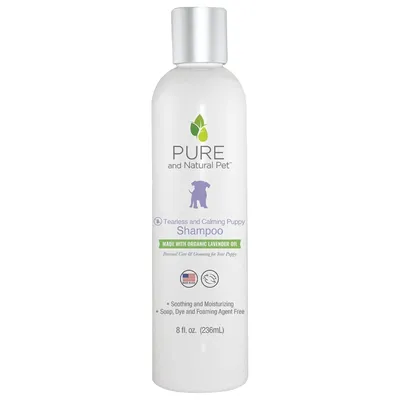 Pure and Natural Pet Tearless and Calming Puppy Shampoo