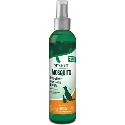 Vet’s Best Natural Mosquito Repellent Spray for Dogs &amp; Cats 