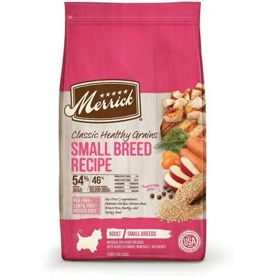 Merrick Classic Healthy Grains Small Breed Recipe Adult Dry Dog Food 