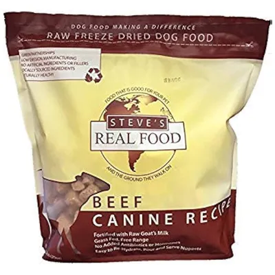 Steve's Real Food Freeze-Dried Raw Nugget Dog Food