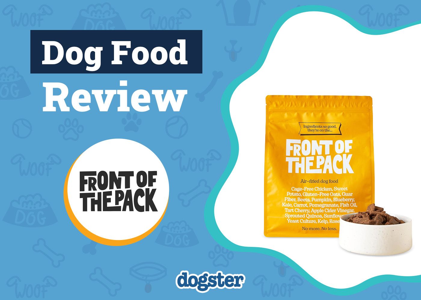 Dogster_Front of the Pack Dog Food Review