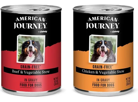 American Journey Stews Poultry &amp; Beef Variety Pack Grain-Free Canned Dog Food