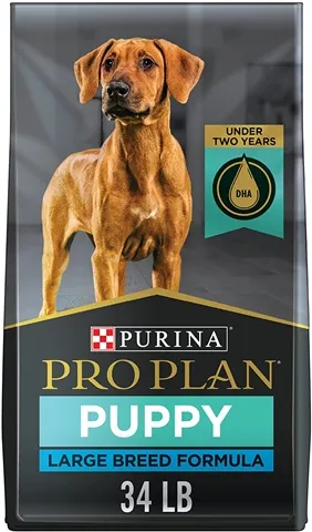 Purina Pro Plan High Protein Chicken &amp; Rice Formula Large Breed Dry Puppy Food