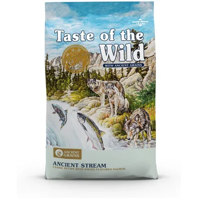 Taste of the Wild Ancient Stream Smoke-Flavored Salmon with Ancient Grains Dry Dog Food 
