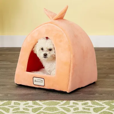 Armarkat Cave Shape Covered Dog Bed