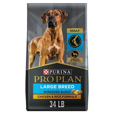 Purina Pro Plan Shredded Chicken &amp; Rice Dog Food