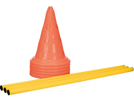 Trixie Dog Agility Hurdle Cone Set new