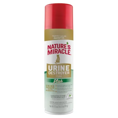 Nature's Miracle Dog Enzymatic Stain Urine Destroyer Foam Aerosol Spray