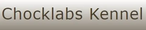 chocklabs kennel logo