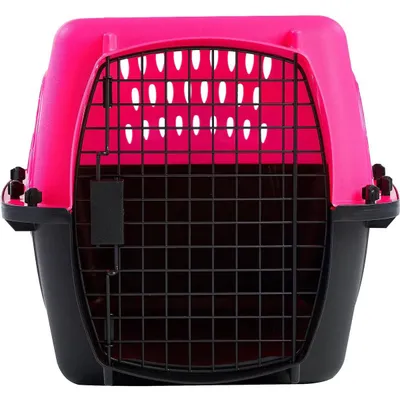 Frisco Two Door Top Load Plastic Dog &amp; Cat Kennel