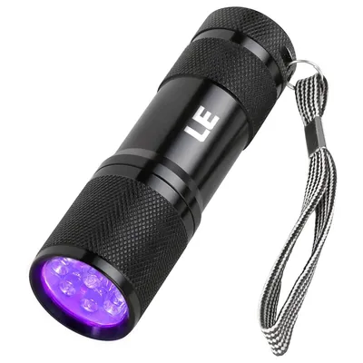 LE Black Light Flashlight For Dog Urine