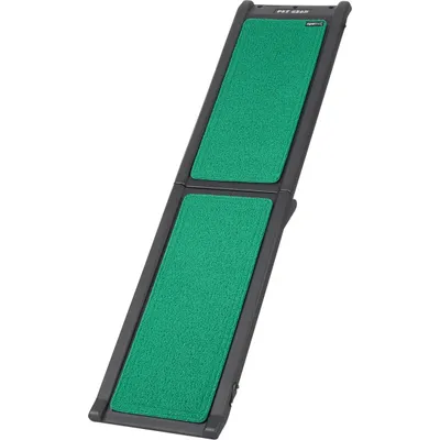 Pet Gear Bi-Fold Dog Car Ramp with SupertraX