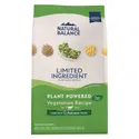 Natural Balance Limited Ingredient Adult Dry Dog Food with Vegan Plant Based Protein and Healthy Grains, Vegetarian Recipe
